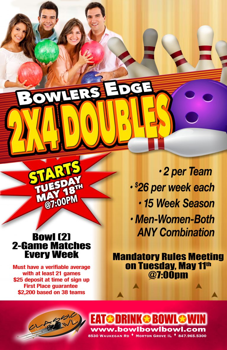 Adult Bowling Leagues Chicago, Illinois Classic Bowl