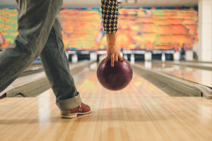 Bowling alley in Skokie Illinois